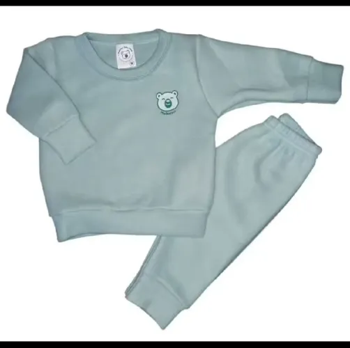 Conjunto de Inverno Verde Claro - Novo