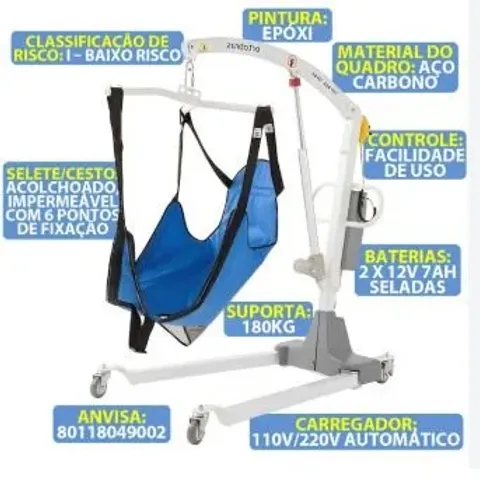Elevador guincho de transferência