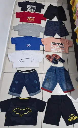 Lote infantil 8/10 anos