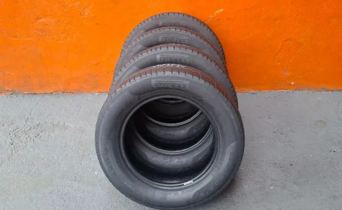  Jogo 4 Pneus Aro 15 Pirelli 195 x 65 Cinturato P1_Aceito Cartão
