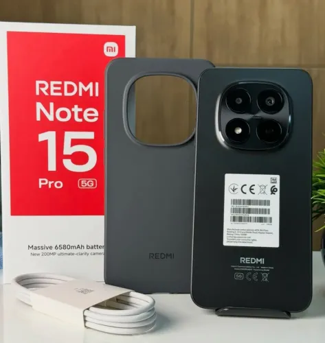Xiaomi Redmi Note 15 Pró NFC - 5G - 256GB/8GB - 512GB/8GB RAM - Lacrados/ Globais/ Novos