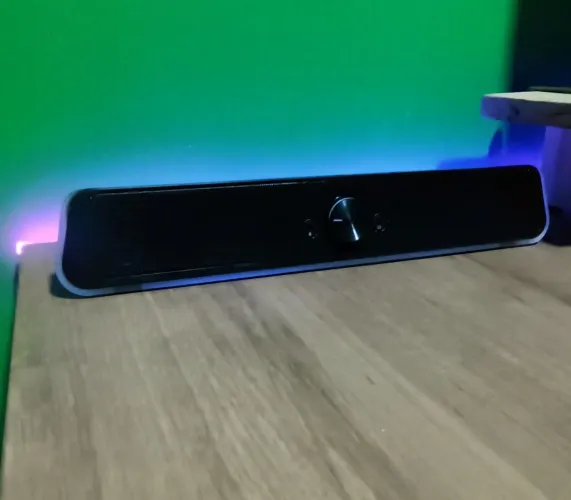 CAIXINHA DE SOM RGB + 3 FANS RGB NOVAS - KIT GAMER COMPLETO!
