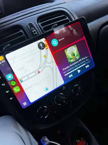 Multimídia 9 polegada CarPlay e Android auto