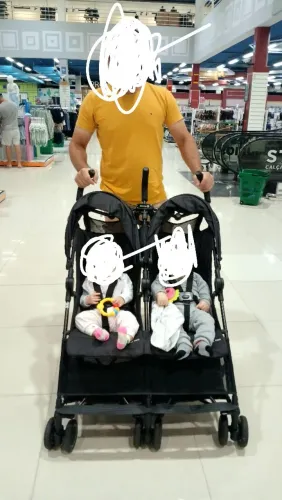 Carrinho bebê gêmeos