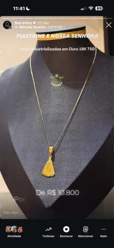 Joia em Ouro 18k