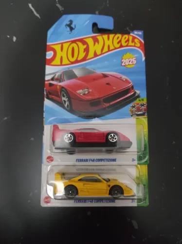 Hot Wheels - Ferrari F40 Dupla - HYW59 - JBB92 | Lot #002