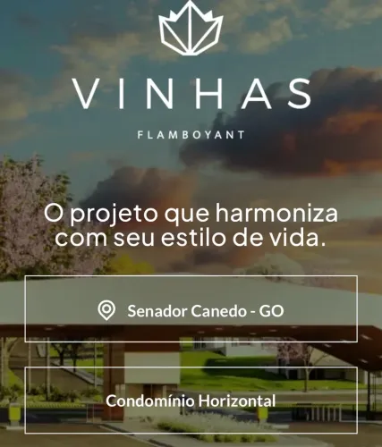 Lote Vinhas Flamboyant - quitado