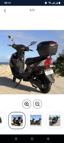 Moto ainda na caixa, nunca usada