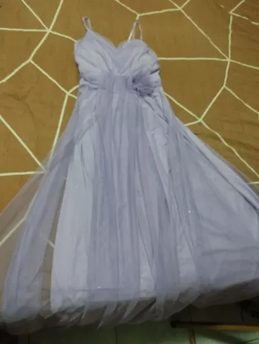 Vestido de 15 lindo anos usado somente 1 vez, lilás com brilhos e forrado