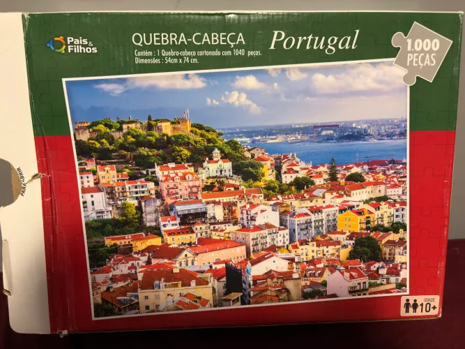 Quebra-cabeça Portugal/1000 peças