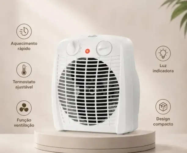 Aquecedor e ventilador 