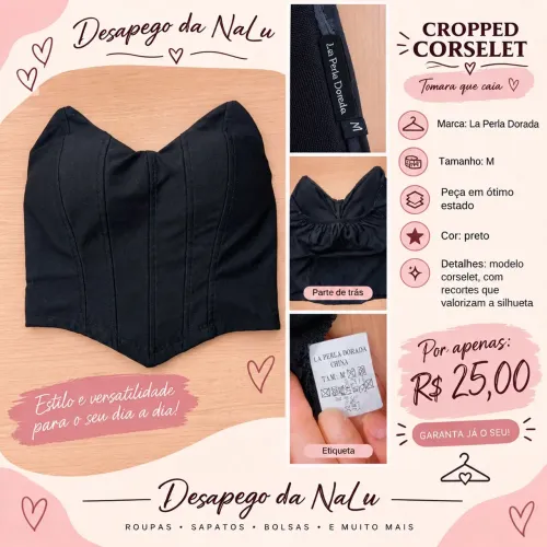 Corset Preto
