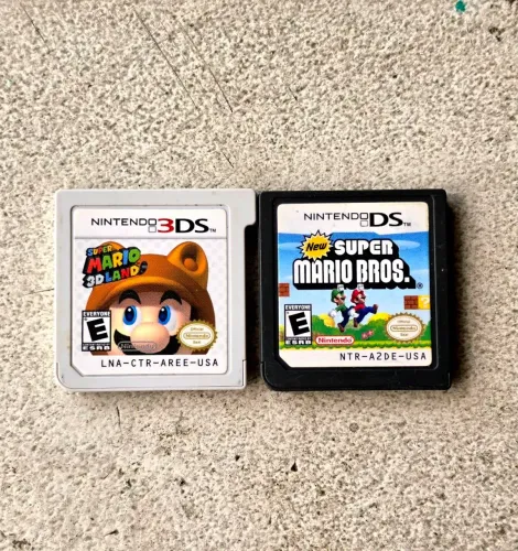 Nintendo 3DS e DS - Lote jogos Mario - OPORTUNIDADE
