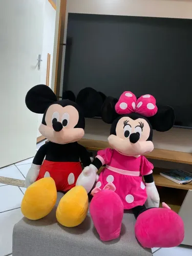 PELÚCIAS MICKEY E MINNIE 1 METRO