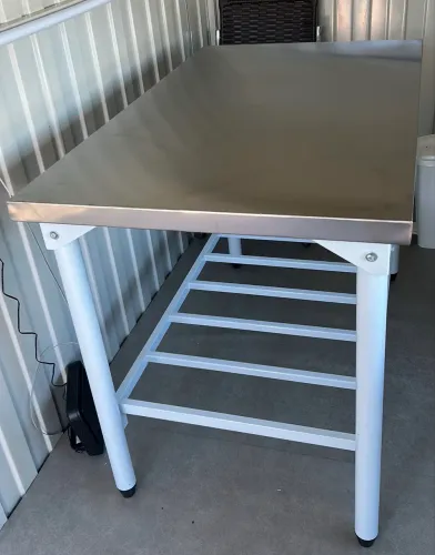 Mesa INOX nova!