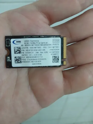 Ssd nvme 512 gigas 4.0