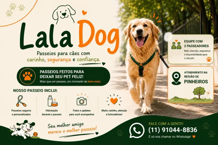 LalaDog - Passeio com Cães