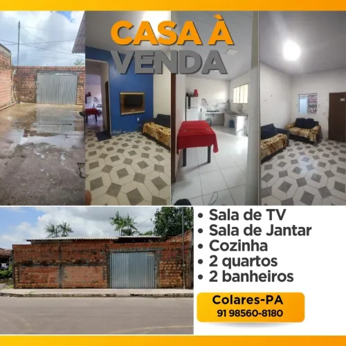 Vendo casa em Colares-PA