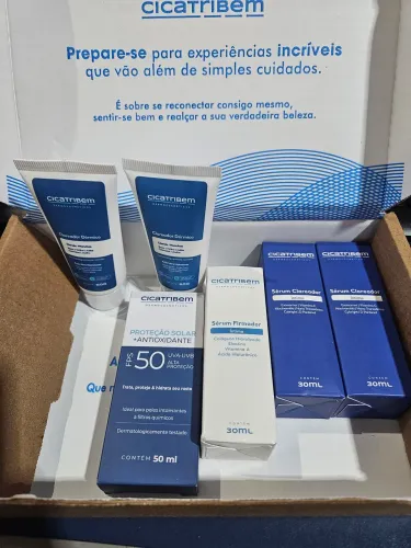 Kit Cosméticos clareador Cicatribem