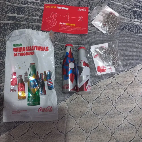 Garrafinhas de todo o mundo Coca Cola 2 unidades 