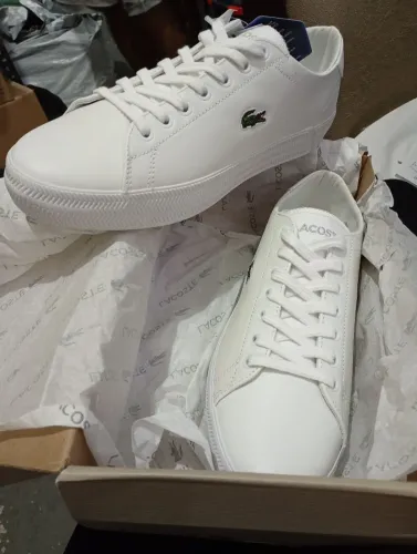 Tênis gripshot branco Lacoste