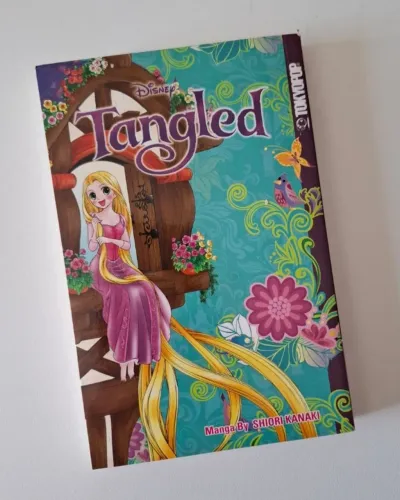 Mangá em inglês Disney Tangled (Rapunzel)