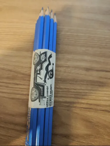 Fardo lápis 12 unidades Johann Faber vintage