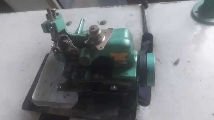 Máquina industrial sem o motor