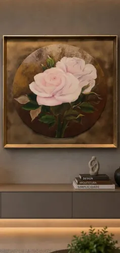 Quadro rosas