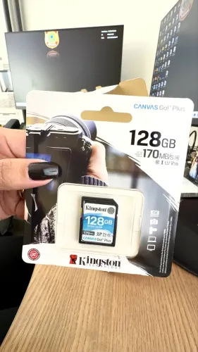 Cartão de Memória Kingston Canvas Go! Plus 128GB