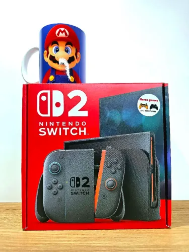 NINTENDO SWITCH 2 NOVO LACRADO + GARANTIA + BRINDES!