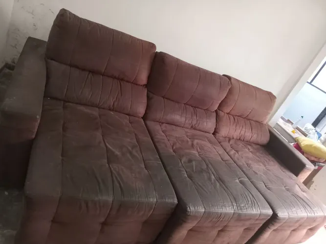 Sofá Retratil e Reclinavel 3 lugares