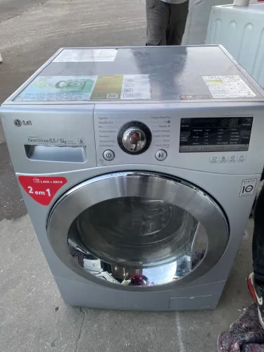 Lava e seca LG cor prata Direct Drive - OPORTUNIDADE