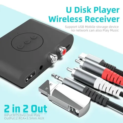 Adaptador bluetooth na promoção para qualquer som última unidade