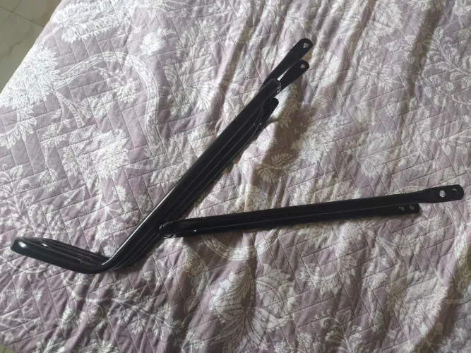 Bagageiro Articulado Para Bicicleta Rabetão Bikelete Preto