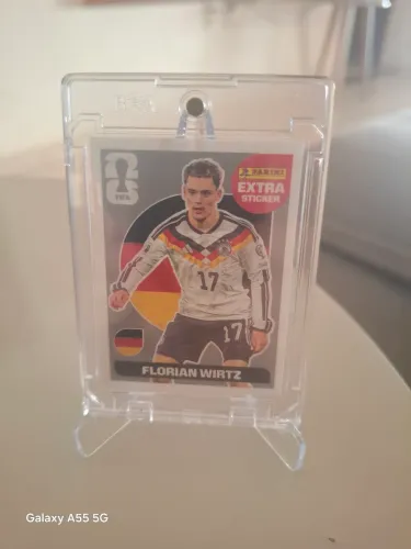 Extra Sticker Prata Florian Wirtz Copa 2026