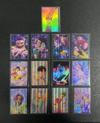 Coleção Completa com as 13 Cartas Guerreiras do K-Pop - Photocards Mc Donald's 2026