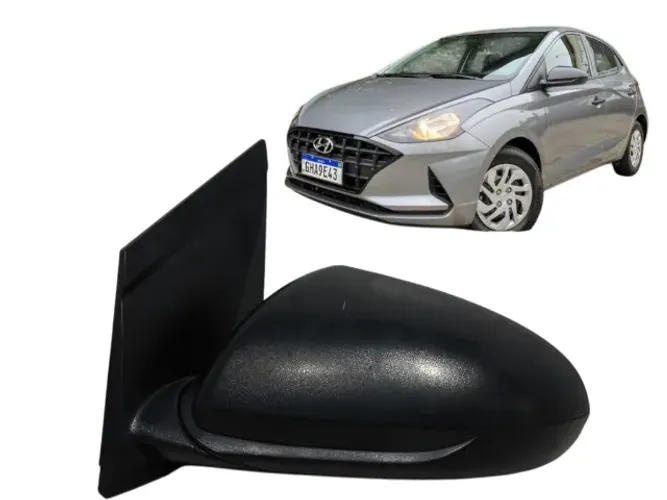 retrovisor esquerdo hb20 2021 2022 2023 simples manual original