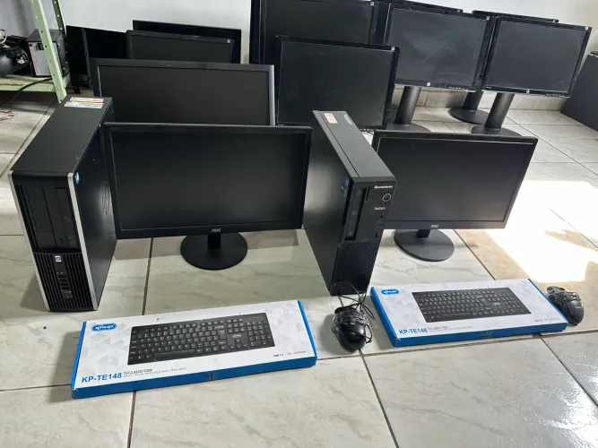 Computador tela 20 pol led top i3 com ssd cada 1000,00 loja fisica e faco entrega 