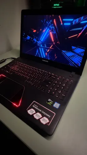 Notebook Gamer Samsung Odyssey i5 GTX 1050 + SSD NVMe 250GB