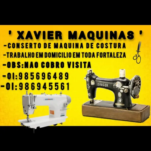 MECÂNICO DE MÁQUINA DE COSTURA