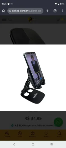 Suporte Mesa Ajustável P/ Smartphone Oberon Or-sp17 *ENTREGA GRÁTIS*