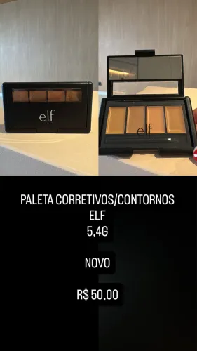 PALETA CORRETIVOS/CONTORNOS CREMOSOS ELF 5,4G