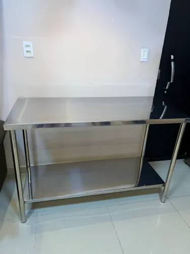 Mesas em inox com entrega grátis 