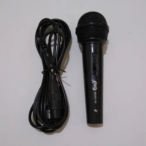 Microfone saída p10 cabo 5 metros novo na caixa