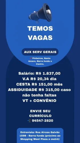 Aux. Serv. Gerais