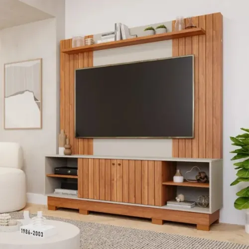 Home para TV até 70? Caribe 100% MDF - Sofisticação e Funcionalidade em Oferta
