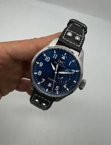 Relógio IWC Pilot Automático Couro