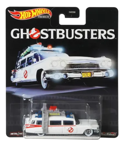 Hot Wheels Real Riders Ghostbusters Classic Ecto-1
