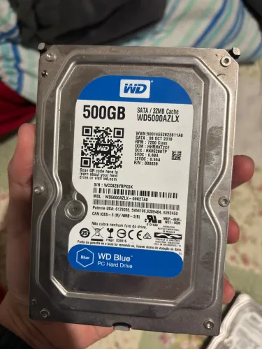 HD 500gb WD